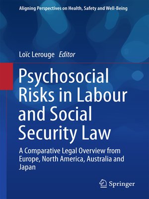 cover image of Psychosocial Risks in Labour and Social Security Law